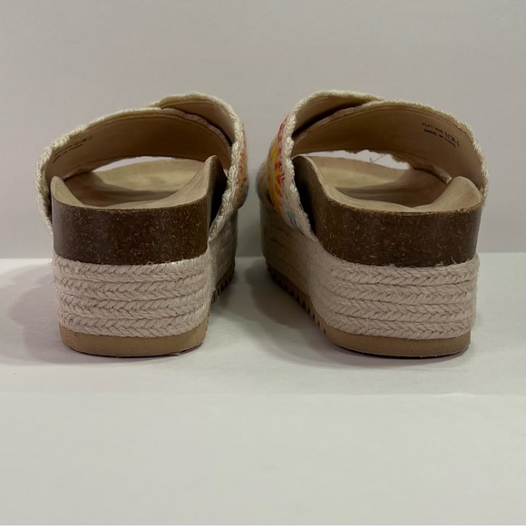 Dirty Laundry Plays Platform Crochet Espadrille Sandals - multi, size 6/36.5 - Picture 6 of 13